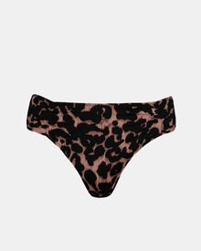 Γυναικείο Μαγιό slip Rock Club - Animal print - Μπικίνι με σούρες - Regular Fit - Lycra