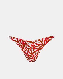 Γυναικείο Μαγιό slip Rock Club - Ψηλό κόψιμο - Corals Print - V σλιπ - Regular Fit - Lycra
