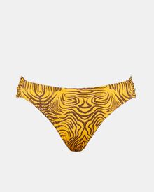 Γυναικείο Μαγιό slip Rock Club - Siba print - Μπικίνι με σούρες - Regular Fit - Lycra