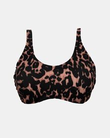 Γυναικείο Μαγιό σουτιέν Rock Club - Μεγάλο στήθος - Animal print Bikini - Regular Fit - Lycra - Cup D