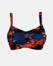 Γυναικείο Μαγιό σουτιέν Rock Club - Μεγάλο στήθος - Orchid print - Regular Fit - Lycra - Cup E