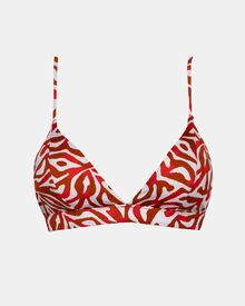 Γυναικείο Μαγιό top Rock Club - Corals print - Bikini Τρίγωνο με Λάστιχο - Regular Fit - LycraΓυναικείο Μαγιό top Rock Club - Corals print - Bikini Τρίγωνο με Λάστιχο - Regular Fit - Lycra