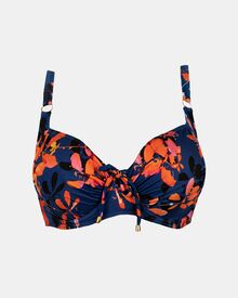 Γυναικείο Μαγιό top Rock Club - Orchid print - Bikini για μεγάλο στήθος - Regular Fit - Lycra - Cup E