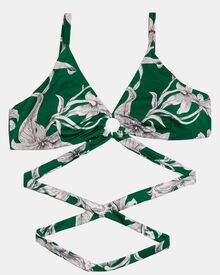 Γυναικείο Μαγιό τρίγωνο Rock Club - Lily με κρίκο - Τοπ Bikini - Plus Size - Lycra