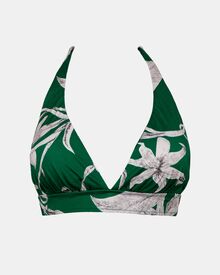 Γυναικείο Μαγιό τρίγωνο Rock Club - Lily Print τοπ Bikini - Σταθερό cup C - Regular Fit - Lycra
