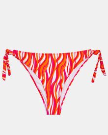 Γυναικείο Μαγιό slip Plus Size Rock Club - Waves Print - Μπικίνι δετό - Lycra