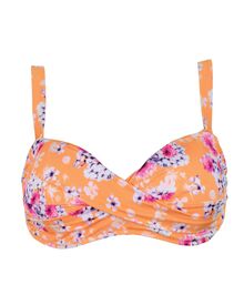 Μαγιό Σουτιέν Strapless Rock Club Lilium - Πορτοκαλί Bikini - Μεγάλο στήθος - Cup D