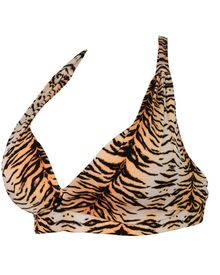 Μαγιό τρίγωνο Rock Club Tiger - Animal Print - Τοπ Bikini - Μεγάλο στήθος - Cup E