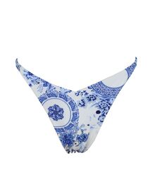 Μαγιό slip Rock Club Porcelain - Ψηλό κόψιμο - Λευκό - Mix and Match σλιπ