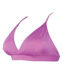 Μαγιό τρίγωνο Rock Club - Βιολετί Bikini - Σταθερό cup C/D