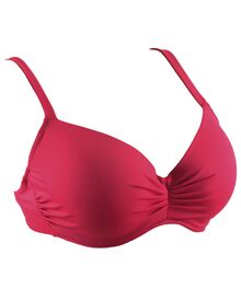 Μαγιό σουτιέν Rock Club - Μεγάλο στήθος - Red Wine Bikini - Cup D E