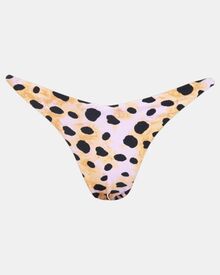 Μαγιό slip Rock Club Panther - Ψηλό κόψιμο - Animal Print - V σλιπ