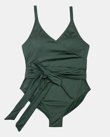 Γυναικείο Plus Size μαγιό ολόσωμο Rock Club - Κυπαρισσί - Κρουαζέ - Cup D/E