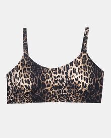 Μαγιό Crop Top Rock Club - Animal print Bikini - Plus Size