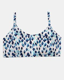 Μαγιό Crop Top Rock Club - Dreams print Bikini - Plus Size