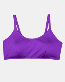 Μαγιό Crop Top Rock Club - Μωβ Bikini - Plus Size