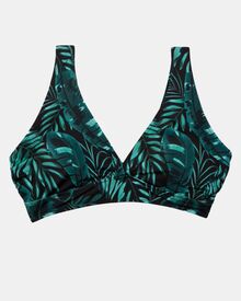 Μαγιό Crop Top Rock Club - Palm Bikini κρουαζέ - Plus Size