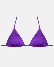 Μαγιό Plus Size τρίγωνο Rock Club - Μωβ - Τοπ Bikini