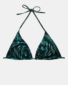 Μαγιό Plus Size τρίγωνο Rock Club - Palm print - Τοπ Bikini