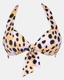 Μαγιό Push Up τρίγωνο Rock Club - Panther print - Bikini Cup B