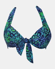 Μαγιό Push Up τρίγωνο Rock Club - Spring print - Bikini Cup B
