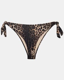 Μαγιό slip Plus Size Rock Club - Leopard Print - Μπικίνι δετό
