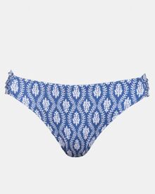 Μαγιό slip Rock Club - Greek print - Μπικίνι με σούρες - Κανονικό