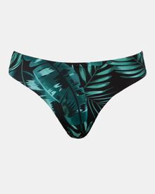 Μαγιό slip Rock Club - Palm print - Μπικίνι χωρίς ραφές