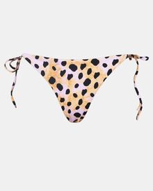 Μαγιό σλιπ Rock Club - Panther Print - Mε κορδόνι - Μπικίνι Κανονικό