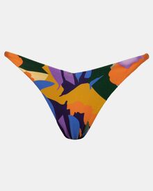 Μαγιό slip Rock Club Panther - Ψηλό κόψιμο - Midnight Print - V σλιπ