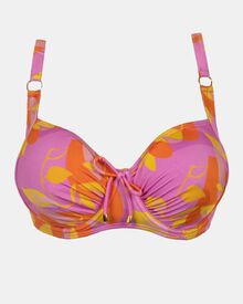 Μαγιό top Rock Club - Bubble print - Bikini για μεγάλο στήθος - Cup D E