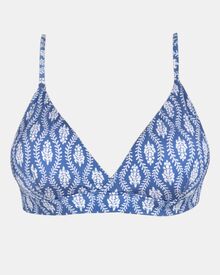 Μαγιό top Rock Club - Greek print - Bikini Τρίγωνο με Λάστιχο - Cup C D