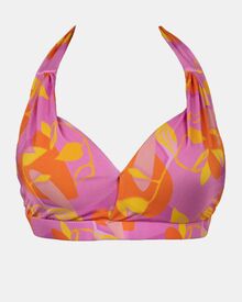 Μαγιό top Τρίγωνο Rock Club - Bubble print - Bikini για μεγάλο στήθος - Cup E