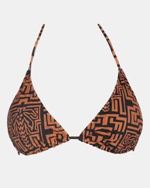 Μαγιό τρίγωνο Rock Club - Totem print - Τοπ Bikini
