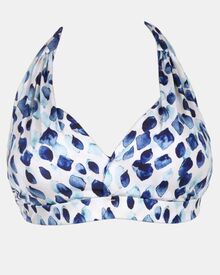 Μαγιό top Τρίγωνο Rock Club - Dreams print - Bikini για μεγάλο στήθος - Cup E