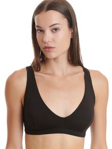 Γυναικείο Bralette Walk - Μαύρο σουτιέν - Ίνες bamboo