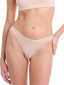 Γυναικείο Στρίγκ Walk - Μπεζ string - Δαντέλα - Regular Fit - Lycra
