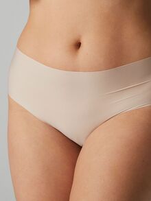 Γυναικείο slip Simone Pérèle - Ψηλόμεσο Brief - Μπεζ laser-cut - Χωρίς ραφές - Polyamide - Regular Fit