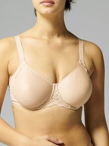 Γυναικείο σουτιέν Simone Pérèle - Μπεζ - Minimizer - Cup D E F G H - Polyester - Regular Fit