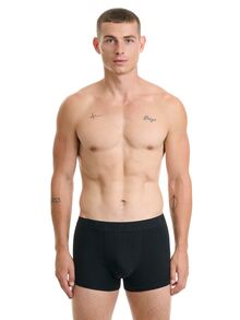 Ανδρικό boxer Walk - Μαύρο - Fashion με logo - 2 pack - Cotton - Regular Fit