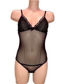 Γυναικείο Κορμάκι Armani - Δαντέλα - Διαφάνεια - Ελαστικό