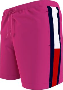 Ανδρικό Μαγιό Tommy Hilfiger - Ροζ - Βερμούδα με τσέπες