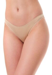 Γυναικείο Brazil slip Minerva Fimelle Rio - Μπεζ - Χαμηλόμεσο - 2 Pack - Regular Fit - Modal