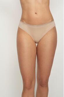 Γυναικείο Slip Κανονικό Promise - Μπεζ - Regular Fit - Polyester