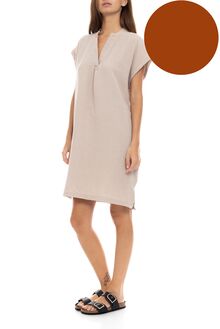 Γυναικείο Νυχτικό Pink Label - Mini Αμάνικο - Courper - Regular Fit - Cotton