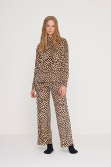 Γυναικεία πυτζάμα Noidinotte - Βελουτέ - Animal Print - Regular Fit - Polyester