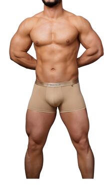 MED Ανδρικό boxer Skin - Μπεζ με φαρδύ εξωτερικό λάστιχοMED Ανδρικό boxer Skin - Μπεζ με φαρδύ εξωτερικό λάστιχο