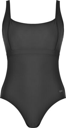 Γυναικείο ολόσωμο μαγιό Naturana - Μαύρο - Plus size - Cup D
