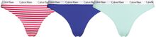 Γυναικεία String Calvin Klein - Λευκό λάστιχο - 3 pack