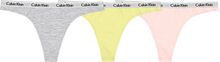 Γυναικεία String Calvin Klein - Λευκό λάστιχο - 3 pack